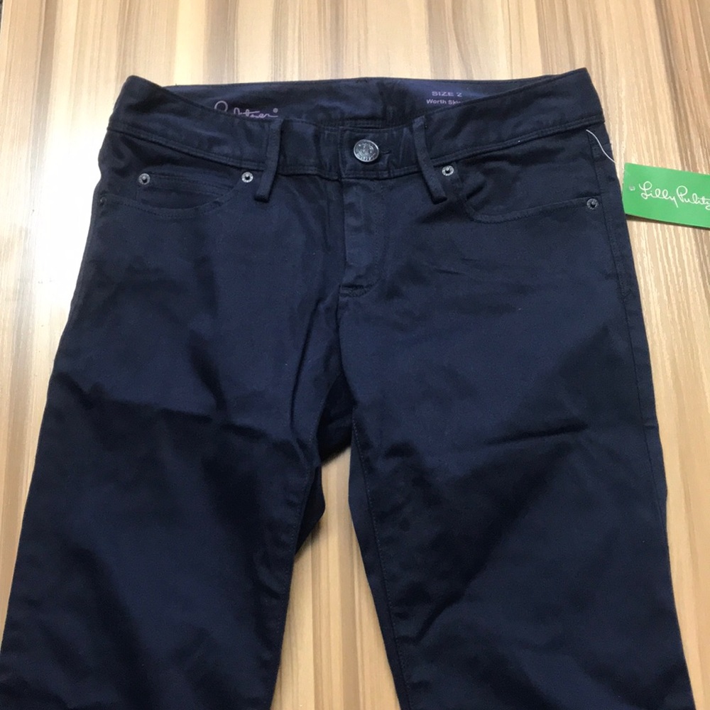 Navy Lilly Pulitzer Worth Skinny Jeans